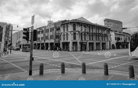 Old Buildings At Chinatown In Singapore Editorial Stock Image Image