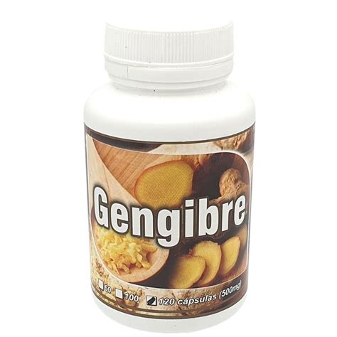 Gengibre 500mg 120 Capsulas Erva Nativa