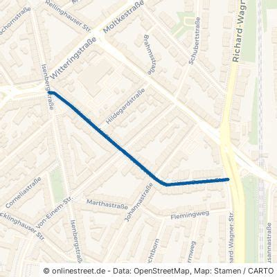 Von Seeckt Straße in 45130 Essen Rüttenscheid