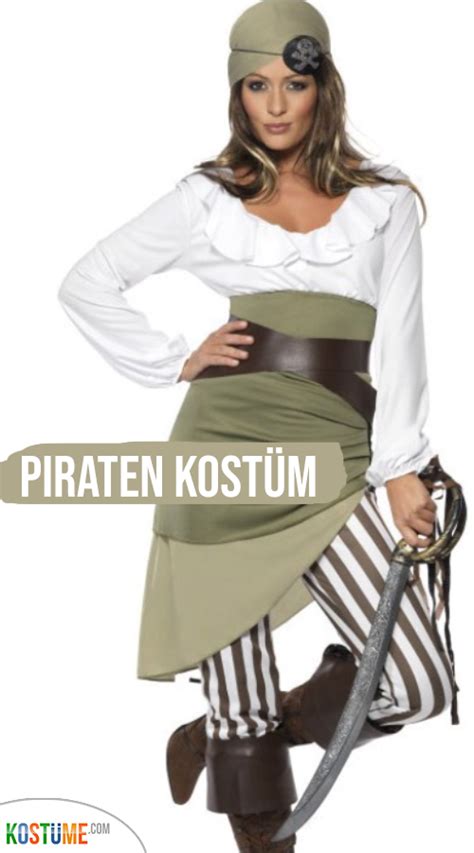 Sassy Piratin Kostüm Piratin kostüm Piratenkostüm damen Karneval