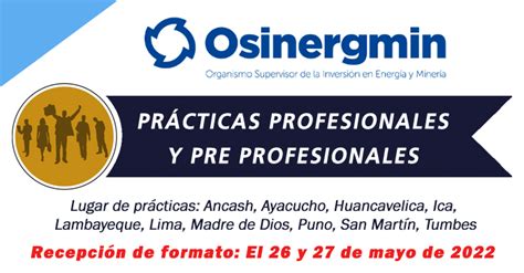 Convocatoria Osinergmin Practicantes Pr Cticas