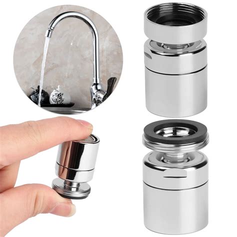 360 Degree Bathroom Swivel Brass Water Saving Tap Faucet Aerator