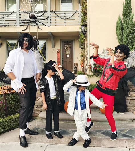 Iconic Michael Jackson Halloween Costume for the Whole Family!