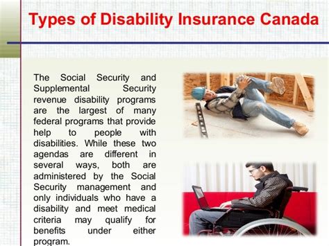 Types of Disability Insurance Canada