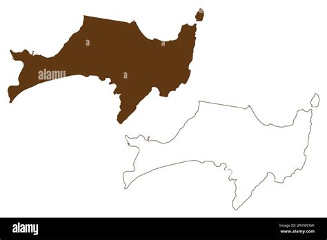 Jervis Bay Territory (Commonwealth of Australia, JBT) map vector ...