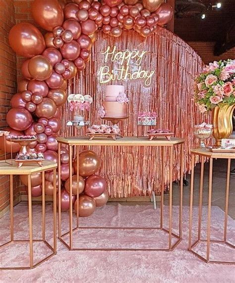 Decora O Ros Gold Loca O Elo Produtos Especiais Em Festa