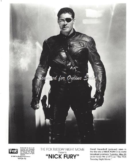 Nick Fury David Hasselhoff Armed 8x10 Photo - Etsy