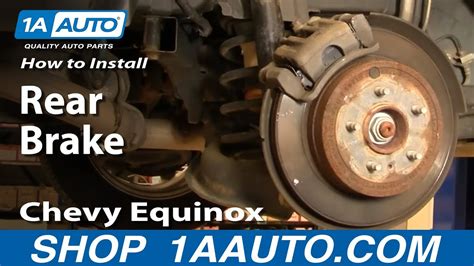 Chevy Equinox Rear Brake Replacement