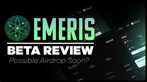 Emeris Beta Review Possible Defi Airdrop Youtube