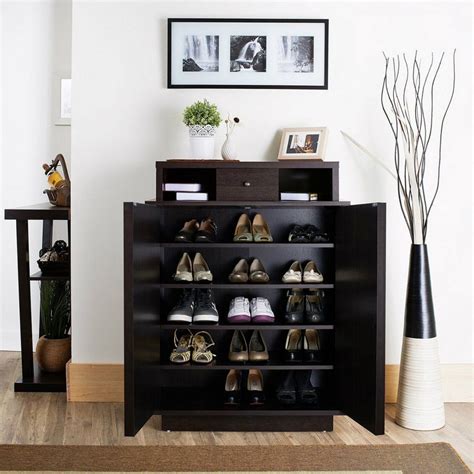 Shoe Storage Cabinet With Doors