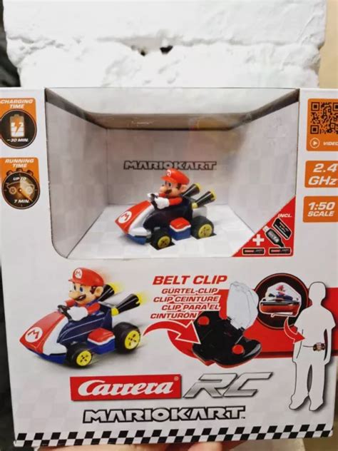 CARRERA MARIO KART Mini RC Mario Ferngesteuertes Auto Fahrzeug Carrera