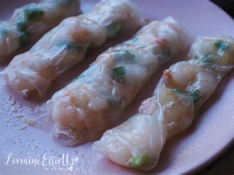 Dim Sum Chee Cheong Fun Prawn Roll Hack Not Quite Nigella