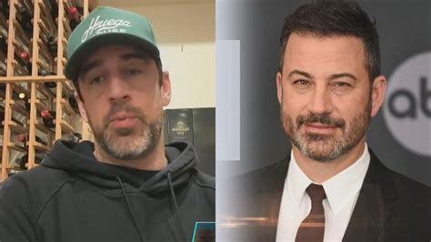 Jimmy Kimmel Threatens To Sue NFL Star Aaron Rodgers YouTube