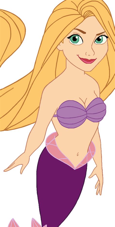 Rapunzel The Mermaid by 3383383563 on DeviantArt