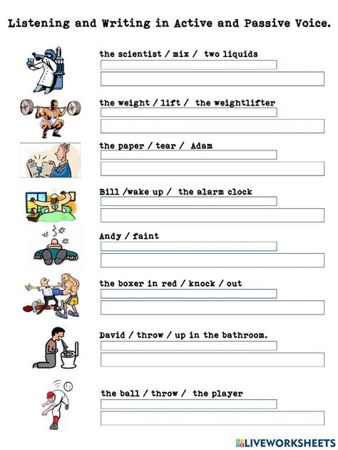 1311850 Active Voice And Passive Voice Listening