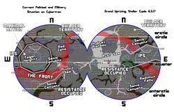 Cybertron Planet Map