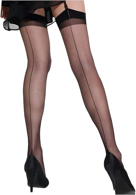 Mytoptrendz® Womens Ladies Sheer Seamed Stockings Uk Clothing