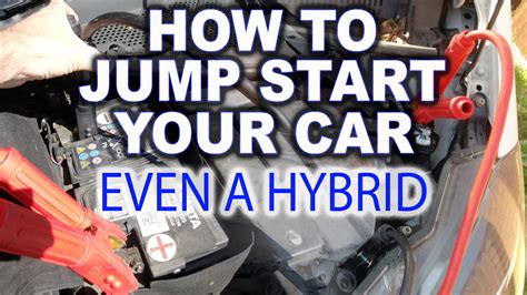 Jump Start Toyota Camry Hybrid