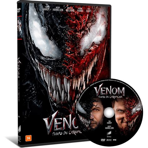 DVD Filme Venom Tempo de Carnificina 2021 Dual Áudio Shopee Brasil