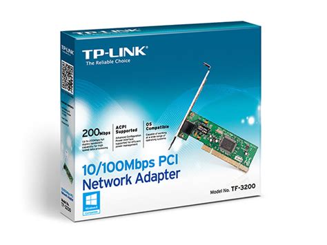 TF-3200 | Adaptador de Rede 10/100Mbps PCI | TP-Link Brasil