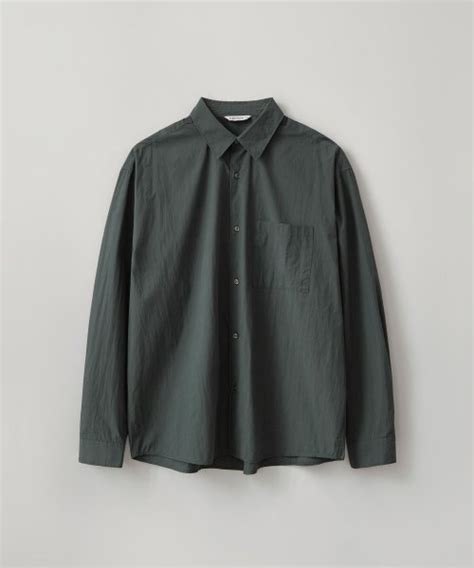 MUSINSA BLANK ROOM SUPIMA BAKER SHIRT CAVE GREEN