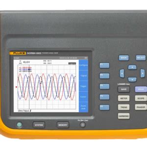 Fluke Norma Series Portable Power Analyzers Specs Features