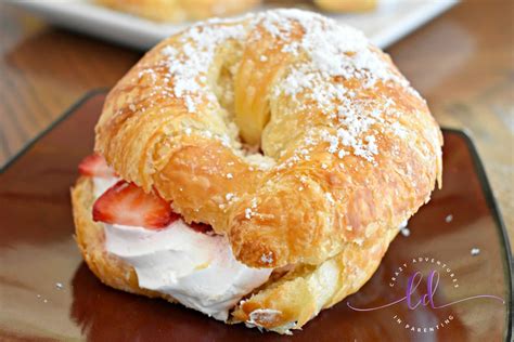 Easy Strawberry Shortcake Croissants Crazy Adventures In Parenting