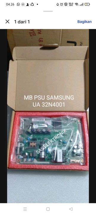 MB MOTHERBOARD MAINBOARD MESIN TV LED SAMSUNG UA 32N4001 UA32N4001