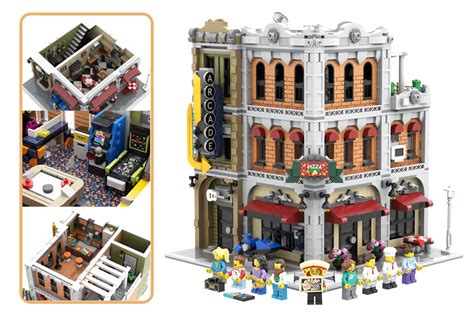 LEGO IDEAS Blog 10K Club Interview MODULAR ARCADE By Avilabrick