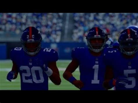 Madden NFL 21 New York Giants Franchise YouTube