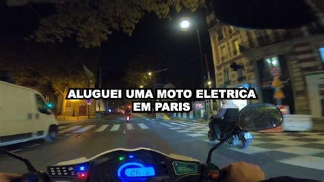 Uber Alugando Uma Moto Em Paris YouTube