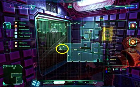 System Shock Remake Wo Ist Der Medical Armory Code Tipps