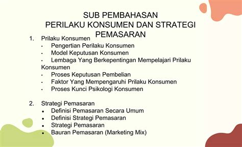 Ppt Kel Prilaku Konsumen Dan Strategi Pemasaran Pptx