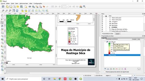 Colocando O Mapa De Declividade No Layout Do QGIS YouTube