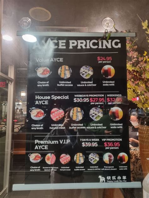 Happy Lamb Hot Pot Menu Updated For