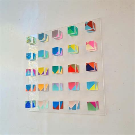 Unique Acrylic Glass Wall Art Etsy