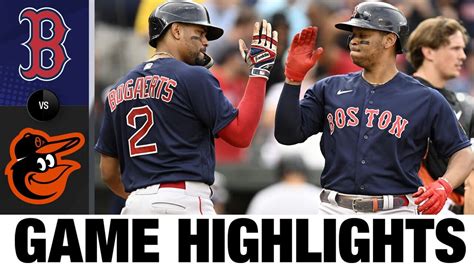 Red Sox Vs Orioles Game Highlights 91022 Mlb Highlights Youtube