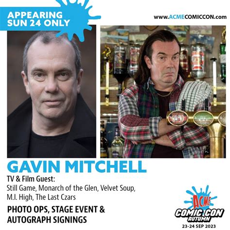 Gavin Mitchell, Guest - ACME Comic Con