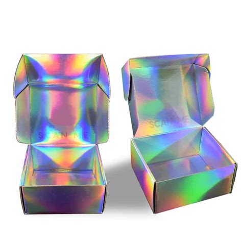 Holographic Cosmetic Mailer Boxes