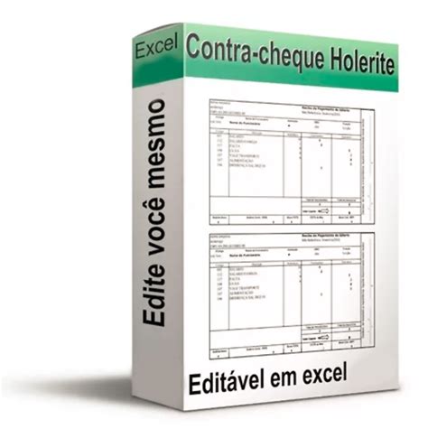 Holerite Contracheque Modelos Edit Veis Excel Marcelo Teixeira Hotmart