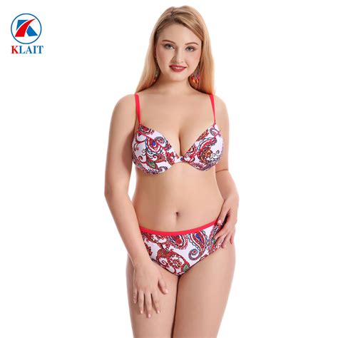 Women S Red Push Up Bikini Plus Size Two Piece Swimsuit With Padding Women Swimsuit And One