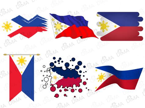 Philippines Flag Map