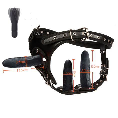 Big Strap On Dildo For Women Huge Silicone Triple Strapons Dildo Anal Plug Panty Lesbian