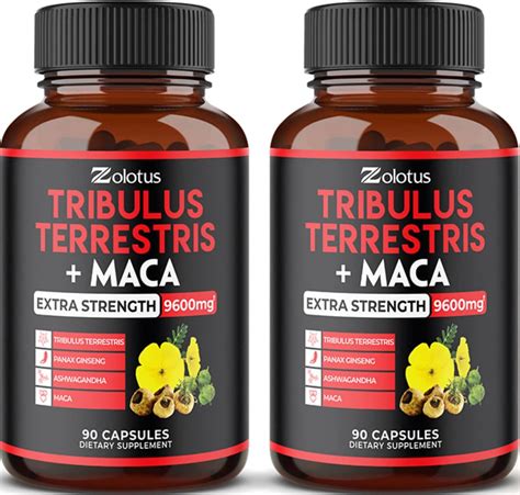 Amazon Packs Premium Tribulus Terrestris Maca Mg Per