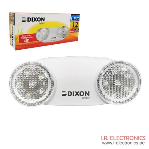 Luz De Emergencia Leds Dixon Emerdix Hrs I R Electronics