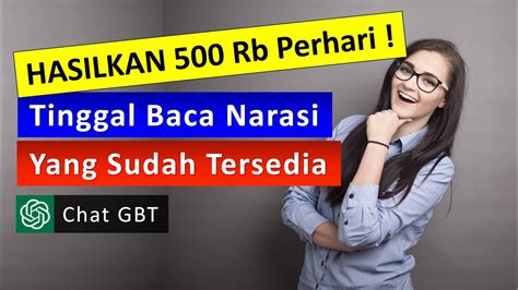 Gajian Ribu Perhari Dari Baca Narasi Hasil Copy Paste Cara