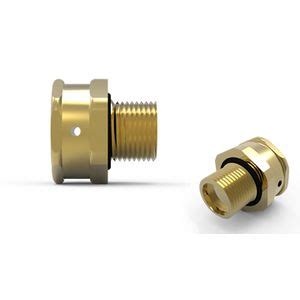 Hawke Exe Brass Nickel Plated Drain Breather Cw O Ring Lock Nut