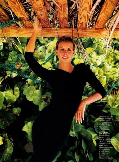 Niki Taylor Elle Magazine Us December 1996 By Gilles Bensimon Niki Taylor Elle Magazine Model