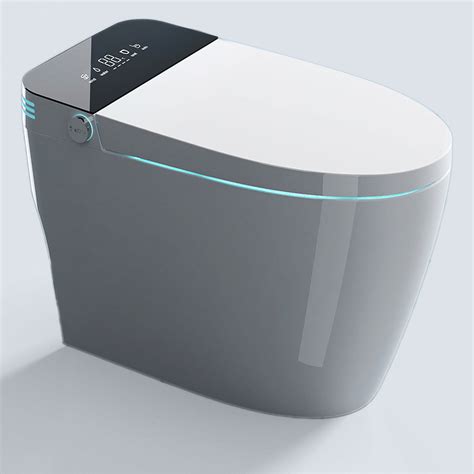 ExBrite 1.28GPF Smart Toilets with Heated Bidet Seat Portable toilet ...