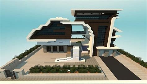 Futuristic House Minecraft Map